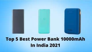Top 5 Best Power Bank 10000mAh In India 2021